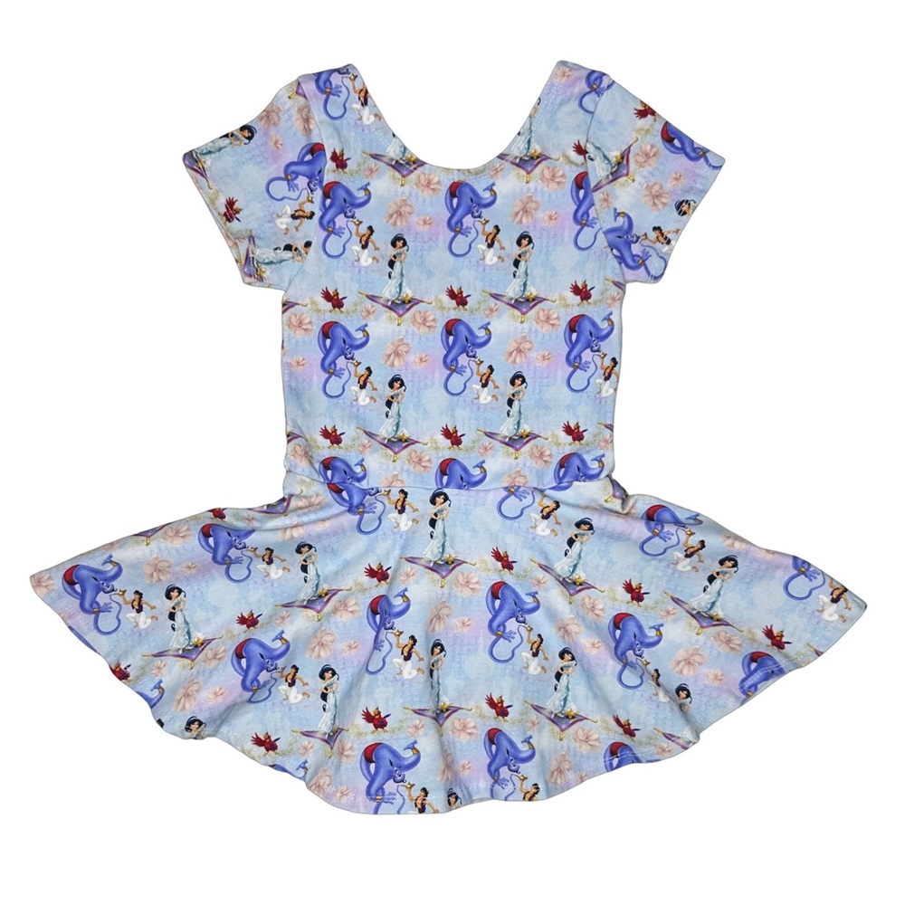 Raising Wilds Disney Aladdin Skirted Leotard‎